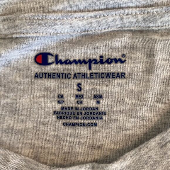 Champion Ohio University Bobcats Long Sleeve Gray T-Shirt Size Small - Picture 8 of 9